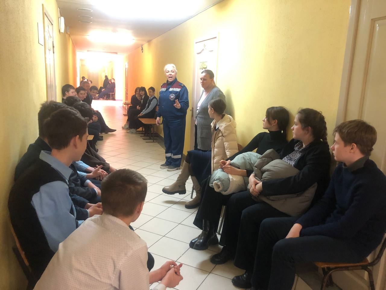 В Бесединской школе проведены уроки безопасности.