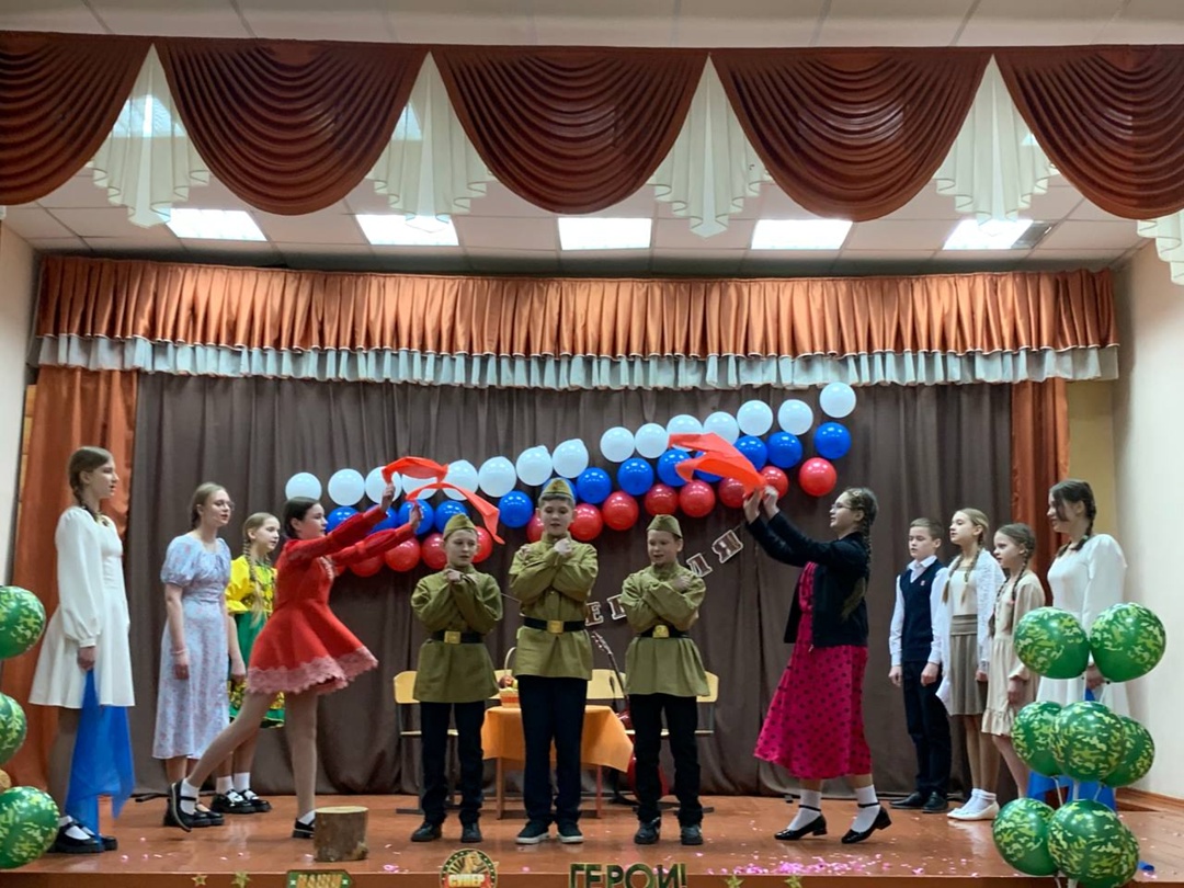 Концерт смотра-конкурса инсценированной песни, посвященный 23 февраля!.